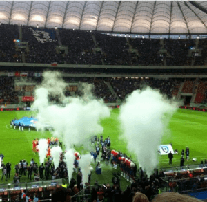 Wejście zawodników