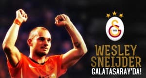Wesley Sneijder dobrze czuje się w Stambule