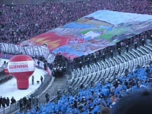 Oprawa kibiców Górnika Zabrze