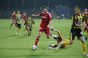 Maciej Żurawski strzelił swoją pierwszą bramkę po powrocie do Wisły