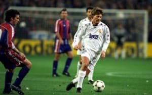 Laudrup w trakcie El Clasico