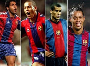 Romario, Ronaldo, Rivaldo, Ronaldinho – wszyscy grali wielką piłkę w Barcelonie (fot. dantri4.vcmedia.vn)