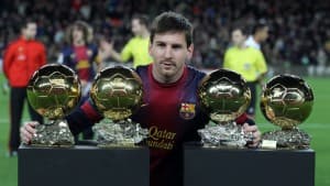 Messi Złota Piłka (fot. fcbarcelona.com)