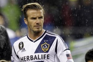 David Beckham w barwach LA Galaxy