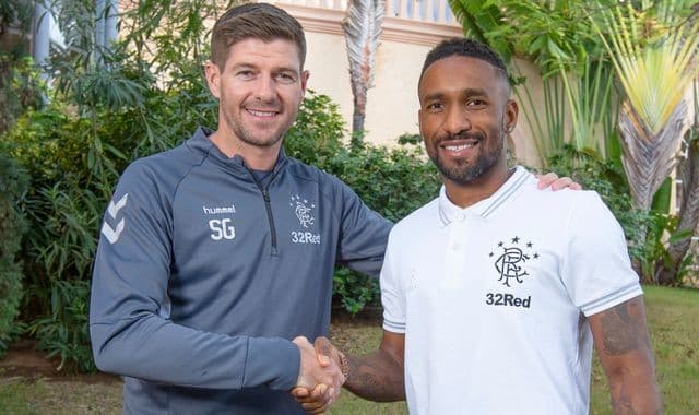 Defoe i Steven Gerrard