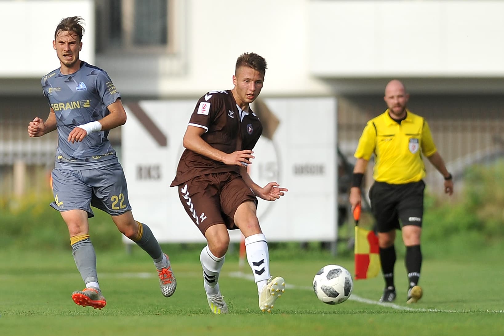 Bartłomiej Mruk z Pogoń (Garbarnia Kraków - Stal Rzeszów)