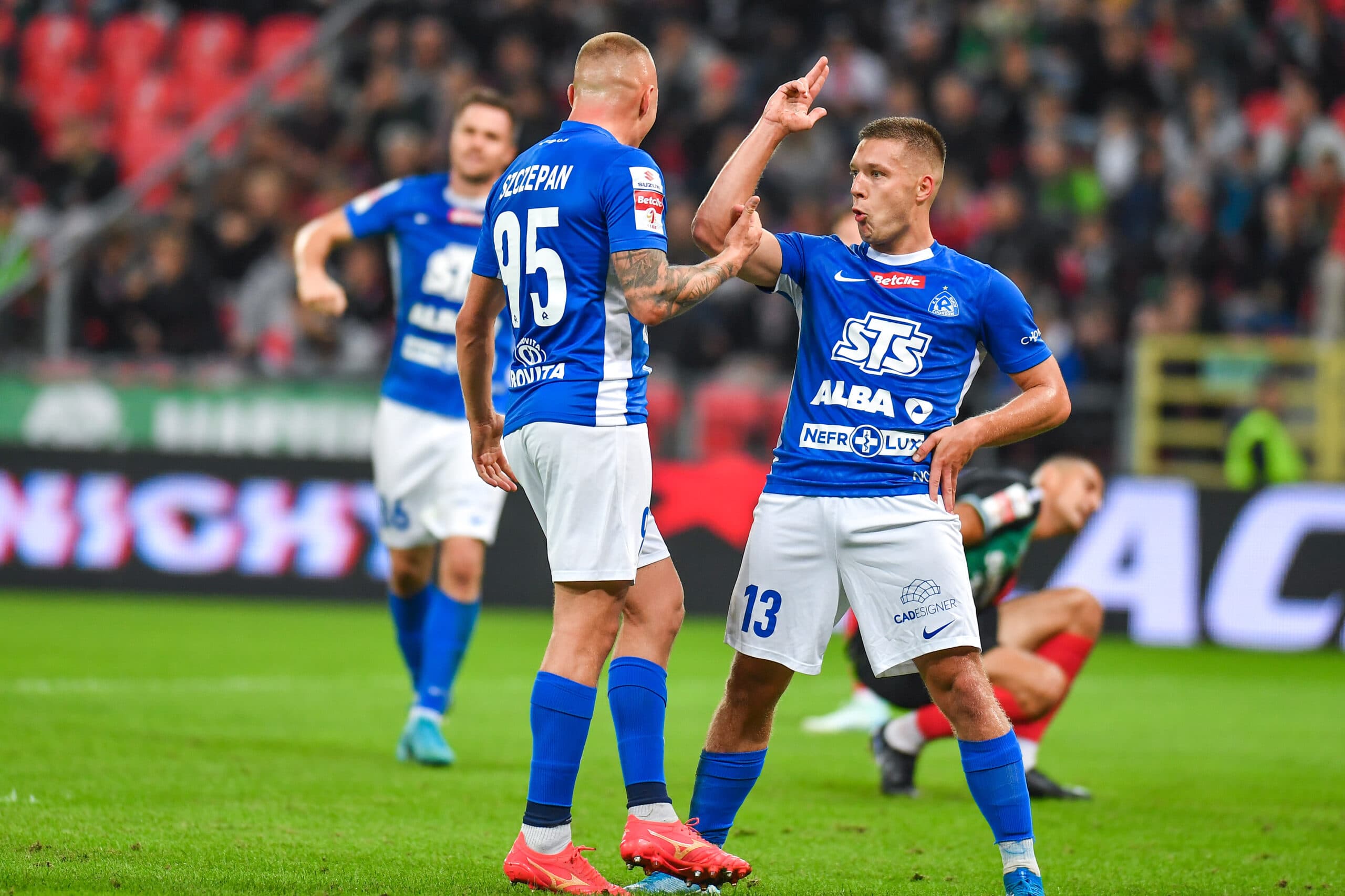 Łukasz Moneta, Ruch Chorzów (mecz z GKS Tychy, Artur Skowronek)