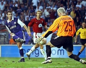 Adam Piekutowski za czasów gry w Wiśle
