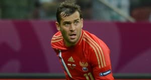 Aleksandr Kierżakow strzelił dla reprezentacji Rosji zwycięskiego gola