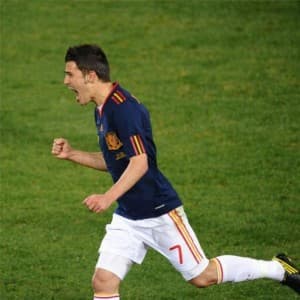 David Villa dał Hiszpanom prowadzenie