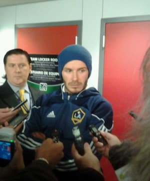 David Beckham w barwach Los Angeles Galaxy