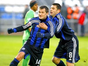Dmitrij Kiriczenko (po lewej) po raz kolejny udowodnił, że jest w dobrej formie