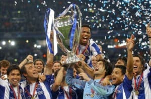 FC Porto świętuje zwycięstwo w Lidze Mistrzów 2003/2004