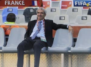 Raymond Domenech z pewnością nie będzie zadowolony z postawy swoich zawodników
