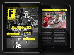 Screen pierwszego numeru Futbolmag