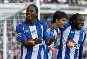 Hugo Rodallega dał zwycięstwo Wigan