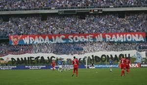Kibice Lecha, celebrując awans do półfinału PP, po raz kolejny wyrazili swoją antypatię