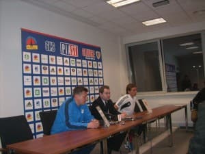 Konferencja prasowa po meczu Piast – Kolejarz