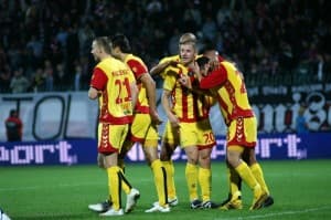 Korona Kielce zajmuje miejsce w ścisłej czołówce tabeli