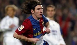20-letni Lionel Messi już jest gwiazdą FC Barcelony i reprezentacji Argentyny.