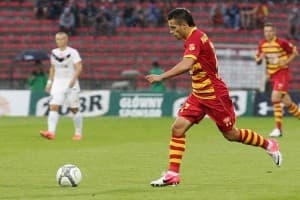 Maciej Makuszewski, Jagiellonia – Zagłębie, 2012