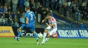 Dariusz Pawlusiński strzelił bramkę na wagę trzech punktów