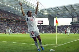 Milan Baros otworzył wynik spotkania