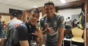 Neymar i Thiago Silva