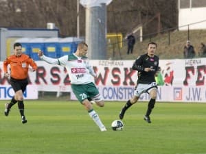 Przemysław Kaźmierczak dał prowadzenie Śląskowi...