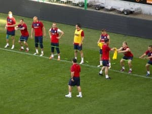 04.06.2011 Polska – Argentyna konferencja i trening