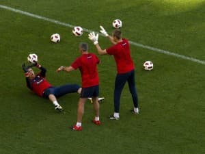 Trening reprezentacji Polski