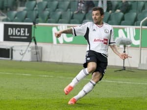 Nacho Novo w barwach Legii Warszawa