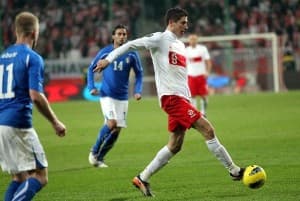 Według Frankowskiego, to Lewandowski najbardziej wyróżniał się spośród trzech graczy Borussii Dortmund