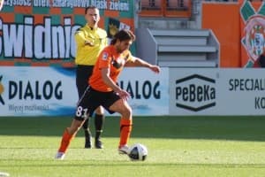 Kapitan drużyny Zagłębie Lubin, Patryk Rachwał, nadal leczy uraz