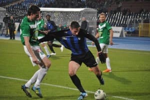 Michał Goliński (z lewej) niegdyś był piłkarzem, którego doceniał nawet selekcjoner reprezentacji Polski