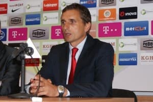 Trener Piasta Gliwice, Marcin Brosz, ma nadzieję na podtrzymanie zwycięskiej passy