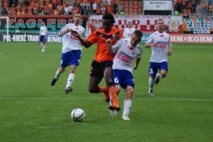 Costa Nhamoinesu (Zagłębie Lubin), Mariusz Zganiacz (Piast Gliwice)