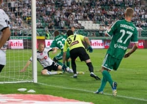 Piłkarze Lechii, również w starciu przeciwko mistrzowi Polski