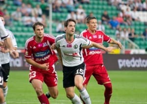 Inaki Astiz (w środku), Legia Warszawa