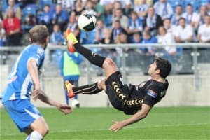 Wladimer Dwaliszwili trafił w poprzeczkę