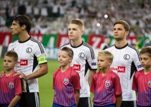 Ivica Vrdoljak, Dominik Furman, Bartosz Bereszczyński - (Legia Warszawa)