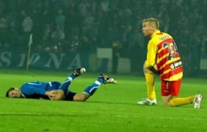 Dariusz Jarecki miał za co dziękować kolegom z zespołu