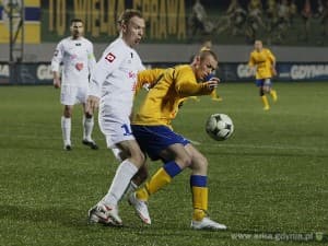Przemysław Trytko strzelił bramkę honorową dla Arki