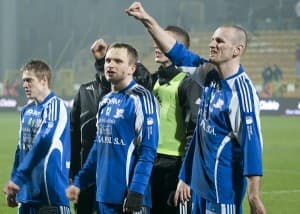 Piłkarze Podbeskidzia mogą być dumni z dojścia do 1/2 finału Pucharu Polski