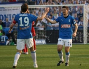 Semir Stilić i Bartosz Bosacki odczuwają skutki meczu z Lechią