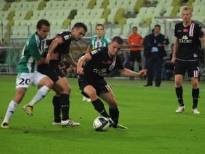 Sebastian Szałachowski strzelił pierwszą bramkę dla ŁKS-u w tym sezonie