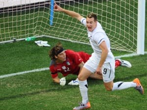 Shane Smeltz na mundialu zdobył jedną bramkę