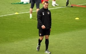 Shay Given miał sporego pecha przy dwóch trafieniach Mandzukicia