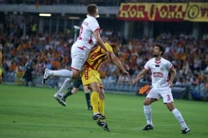 Piłkarze Widzewa sprawili dużą niespodziankę, zdobywając trzy punkty w Kielcach