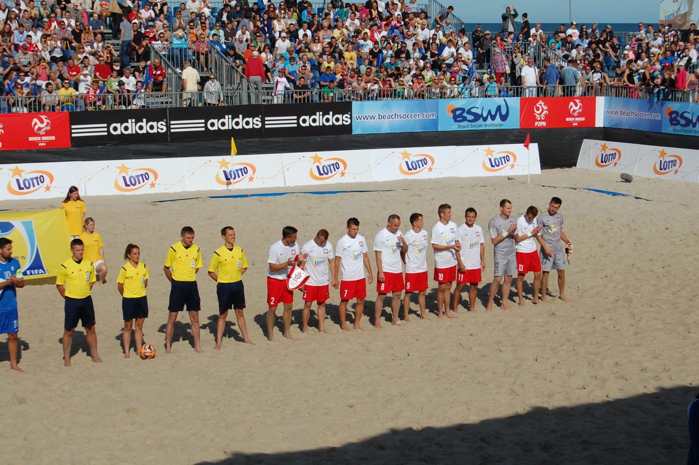 Relacja z Europejskiej Ligi Beach Soccera w Sopocie